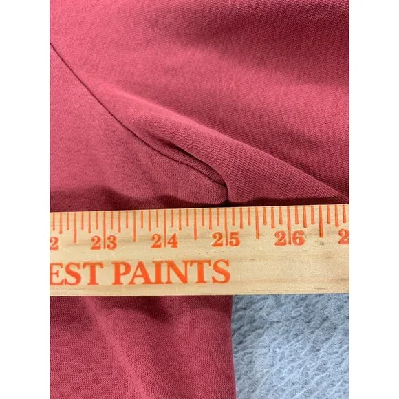 Nike Black‎ Label Cotton Blend Swoosh Hoodie Jacket (Women's XL) Blush Red - Picture 8 of 12